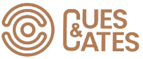 Cues & Cates logo