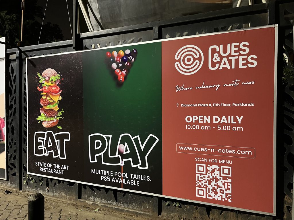 Cues & Cates Office Branding