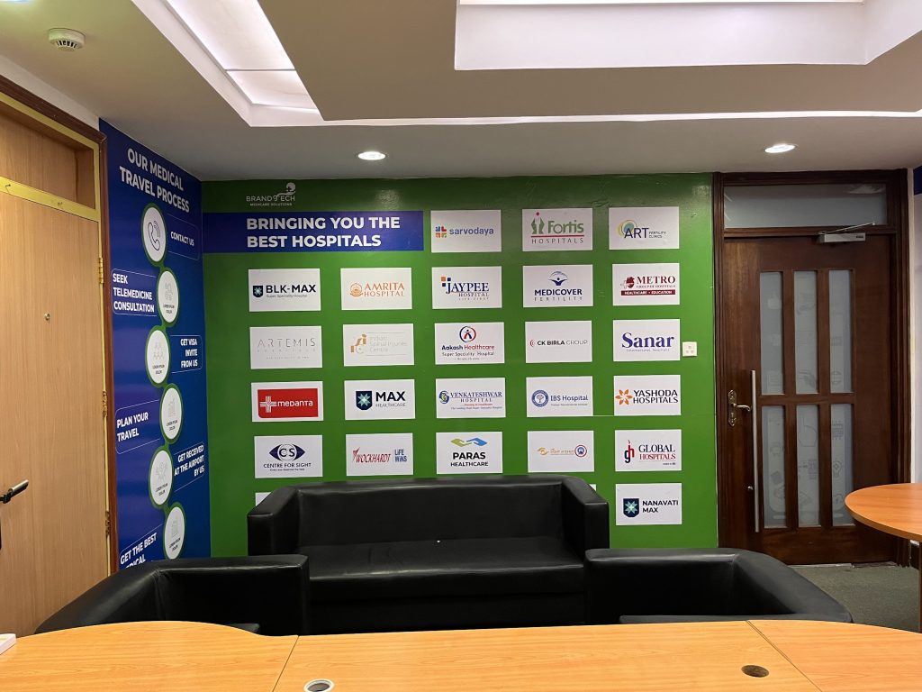 Brandtech Medicare Solutions Office Branding