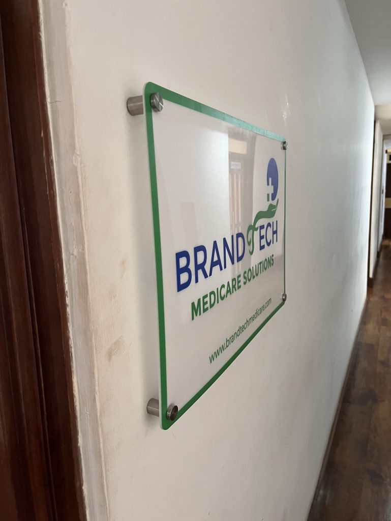 Brandtech Medicare Solutions Office Branding
