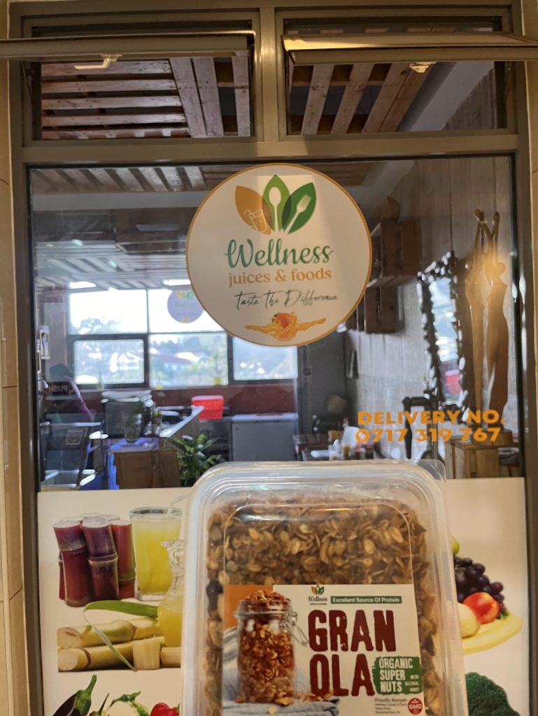 Welness Juices & Foods Office Branding