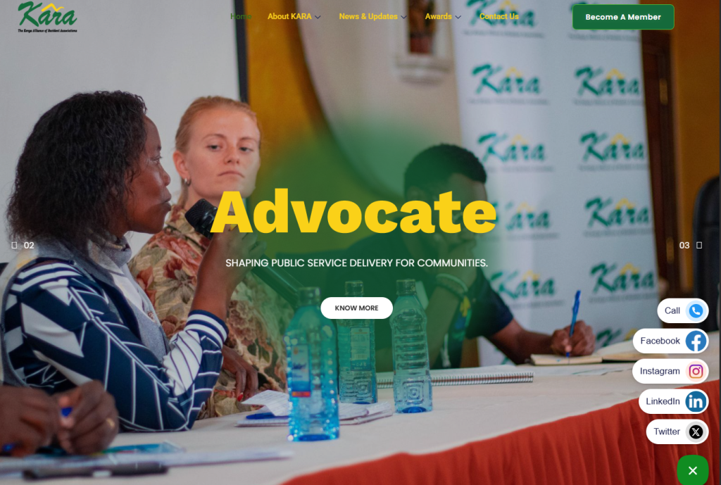Kenya Alliance of Resident Associations(KARA)