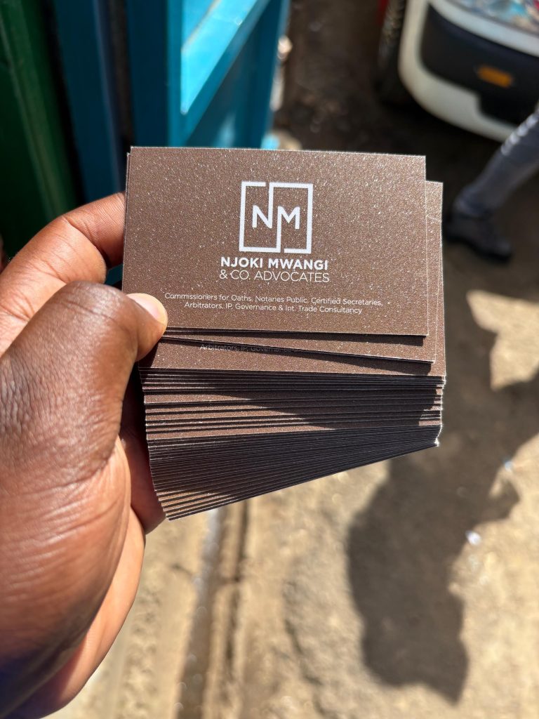 Njoki Mwangi Advocates Print Works