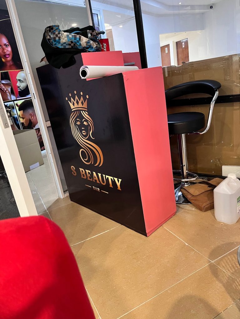 S Beauty Salon Office Branding