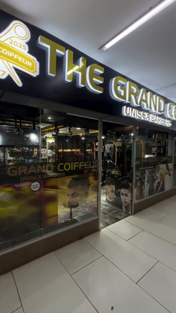 The Grand Coiffuer Office Branding