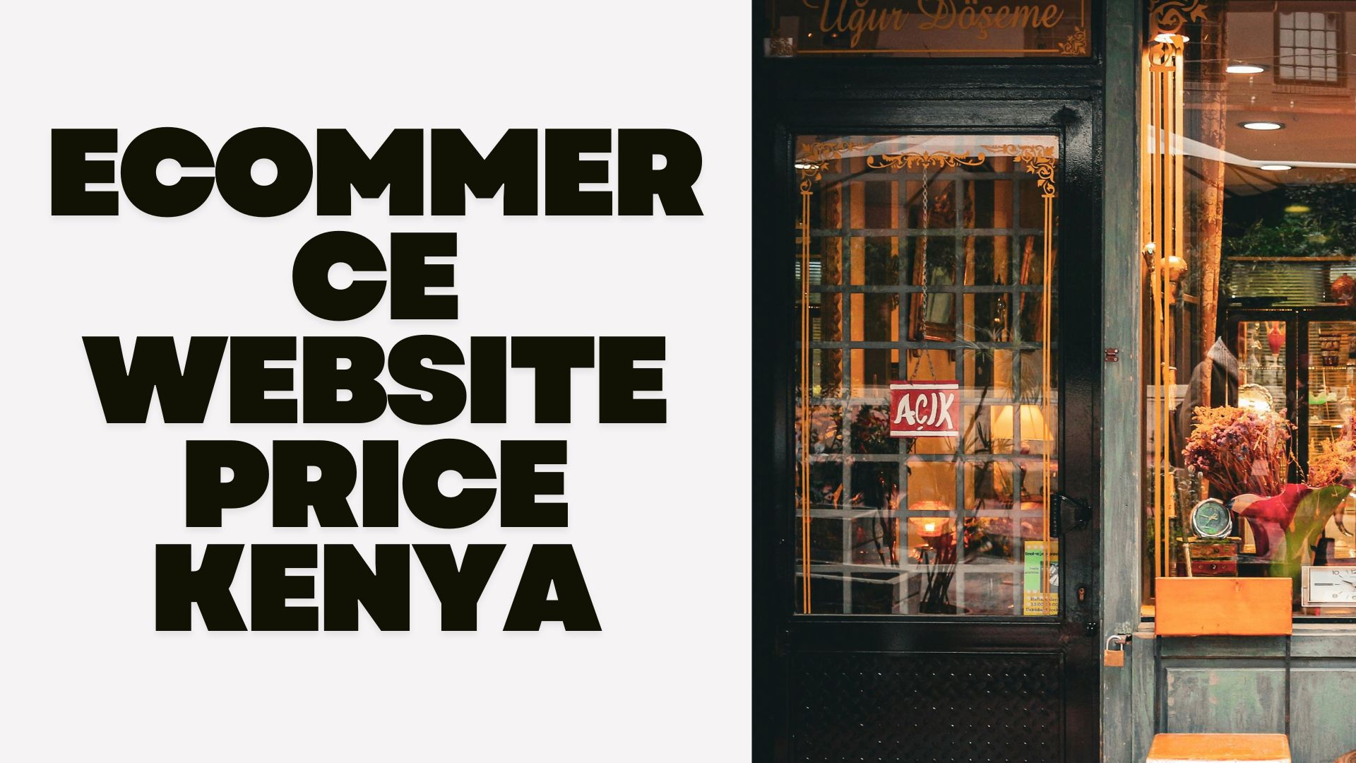 Ecommerce Website Price Kenya: Prices in Kenya (2026 Updated Guide)