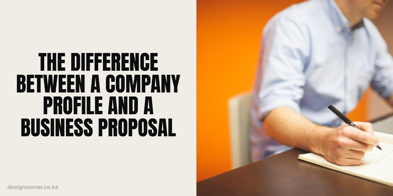 The Difference Between a Company Profile and a Business Proposal
