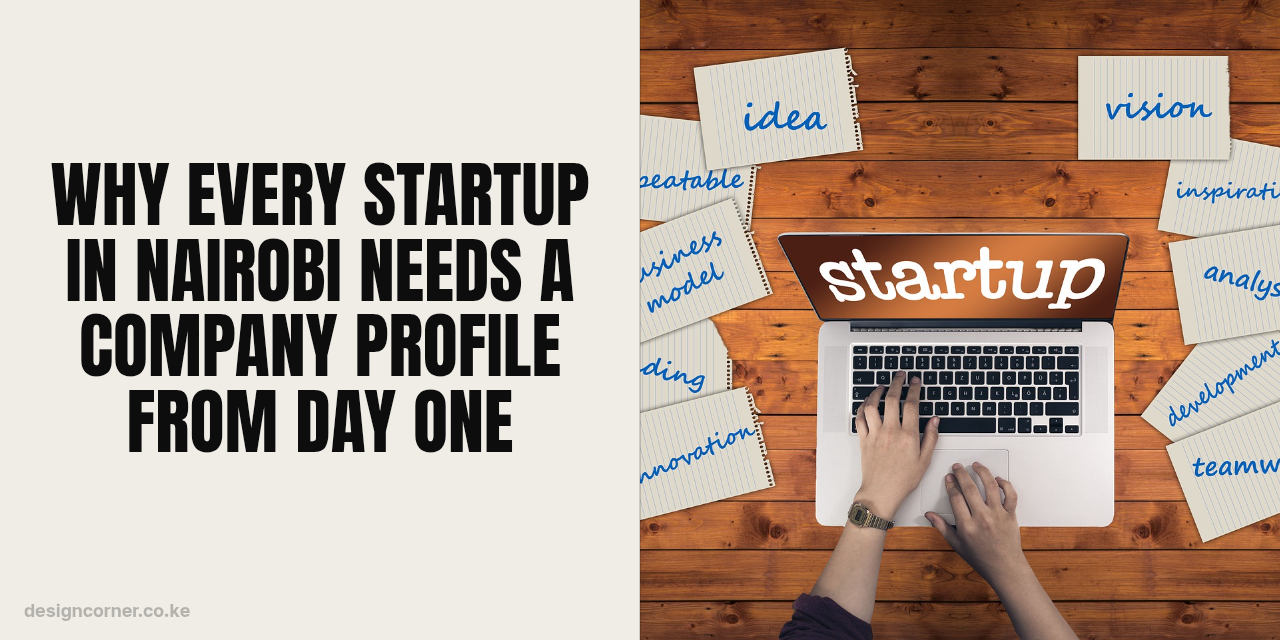 Why Every Startup in Nairobi Needs a Company Profile From Day One