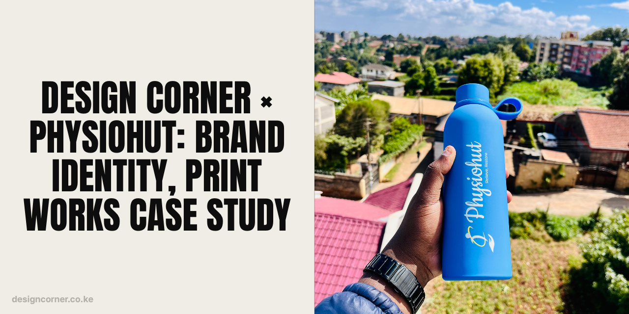Design Corner × Physiohut: Brand Identity, Print Works Case Study