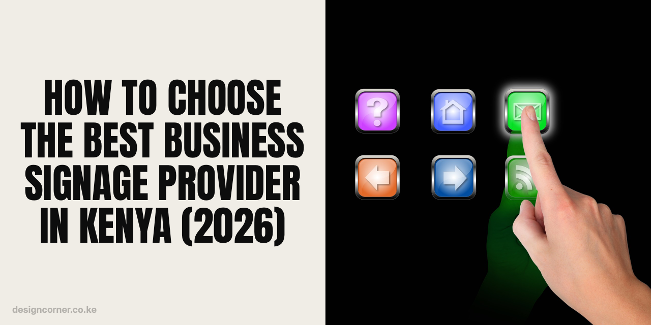 How to Choose the Best Business Signage Provider in Kenya (2026)
