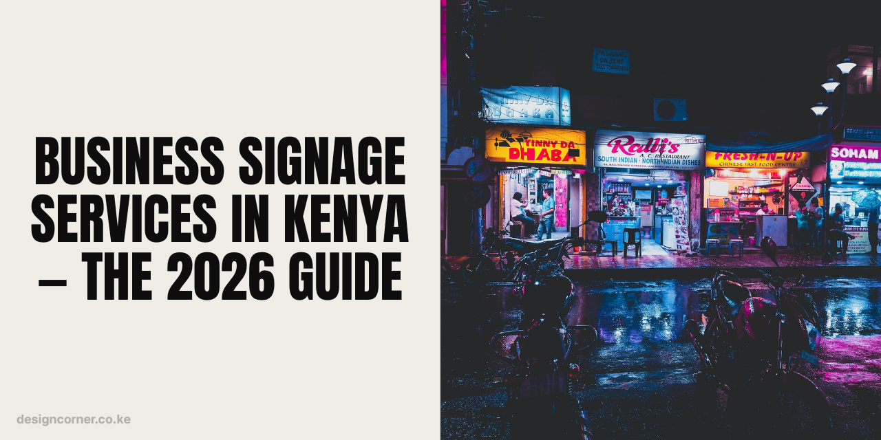 Business Signage Services in Kenya — The 2026 Guide