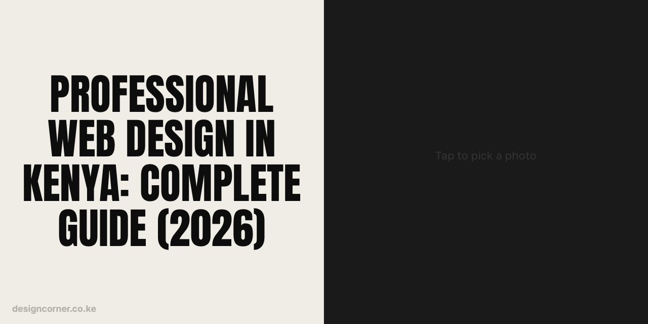 Professional Web Design in Kenya: Complete Guide (2026)