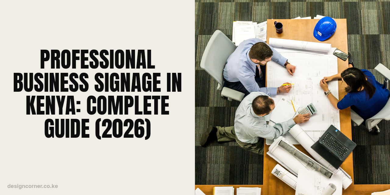 Professional Business Signage in Kenya: Complete Guide (2026)