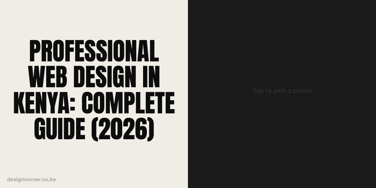 Professional Web Design in Kenya: Complete Guide (2026)