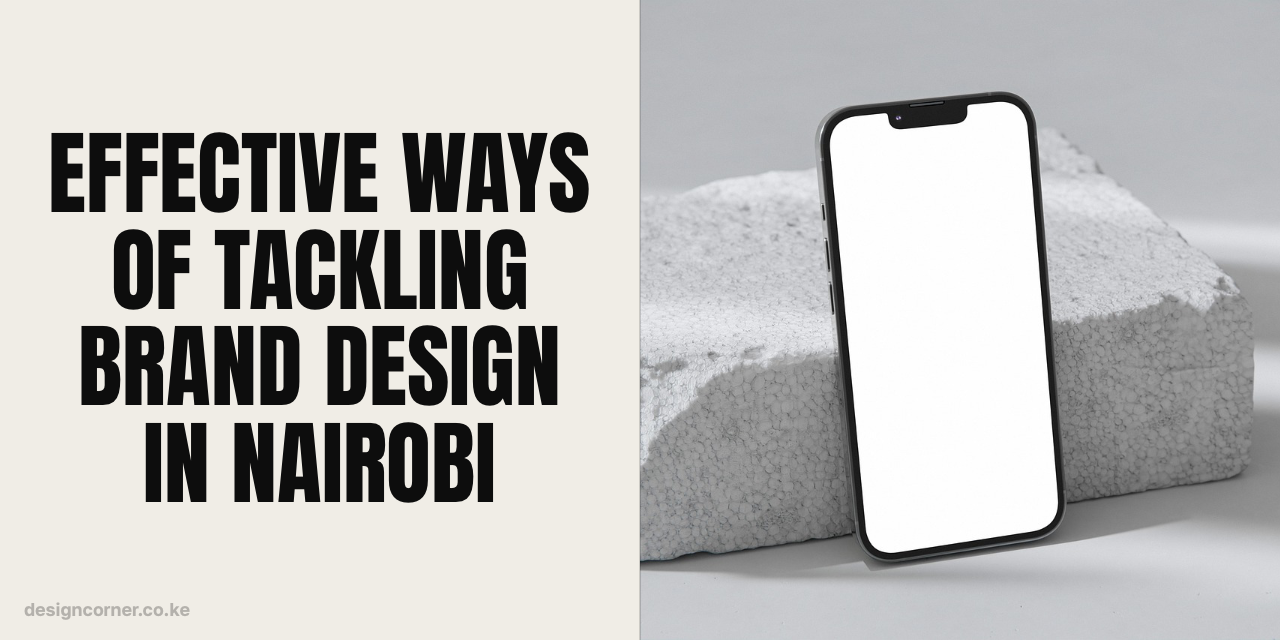 Effective ways of tackling brand design in Nairobi
