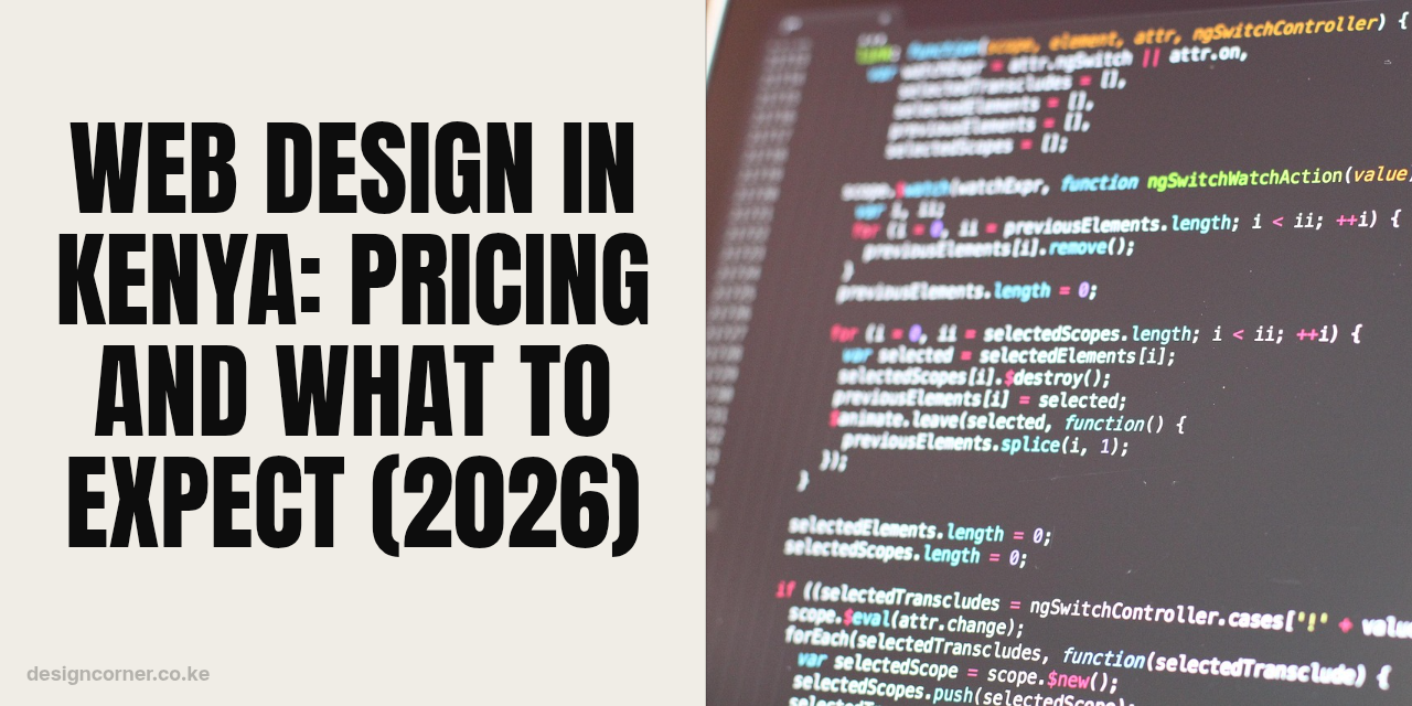 Web Design in Kenya: Pricing and What to Expect (2026)
