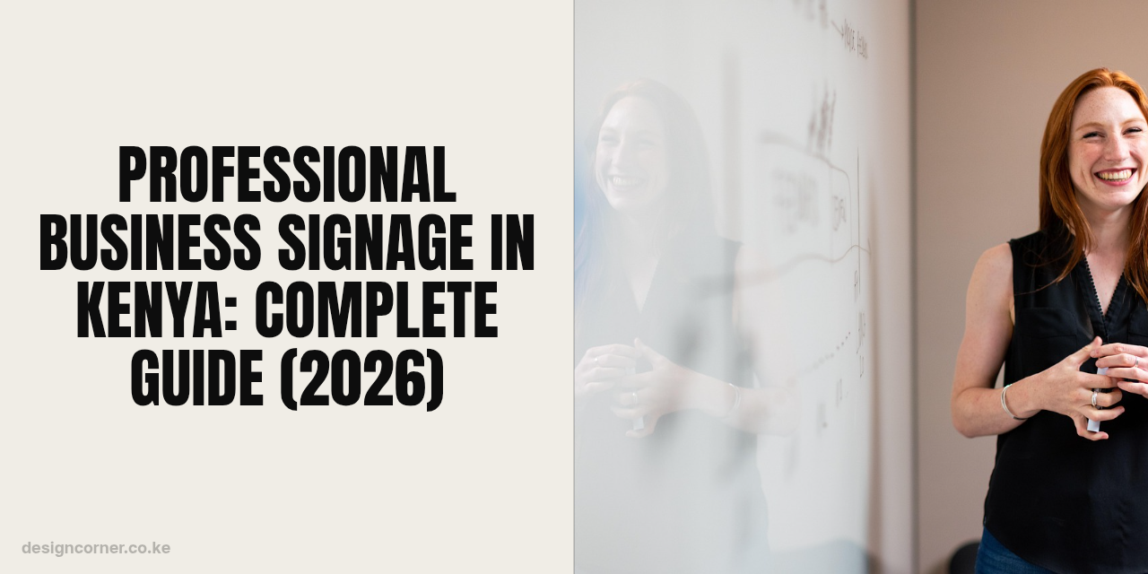 Professional Business Signage in Kenya: Complete Guide (2026)