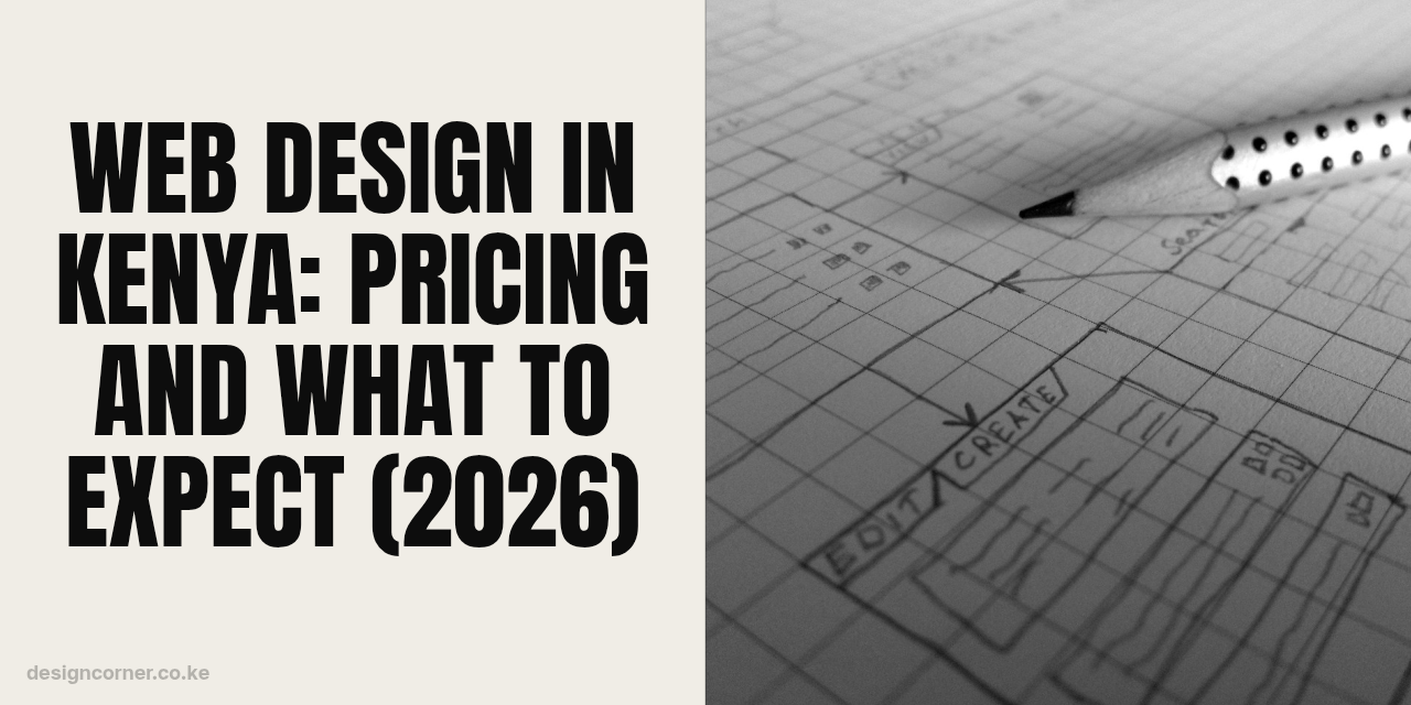 Web Design in Kenya: Pricing and What to Expect (2026)