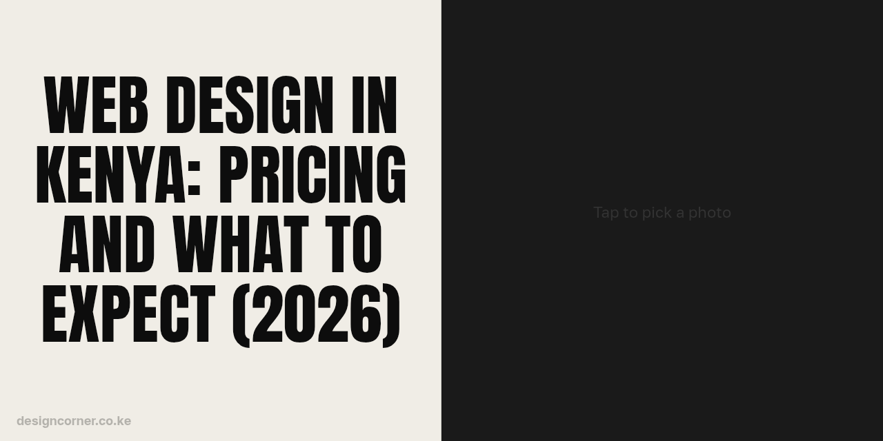 Web Design in Kenya: Pricing and What to Expect (2026)