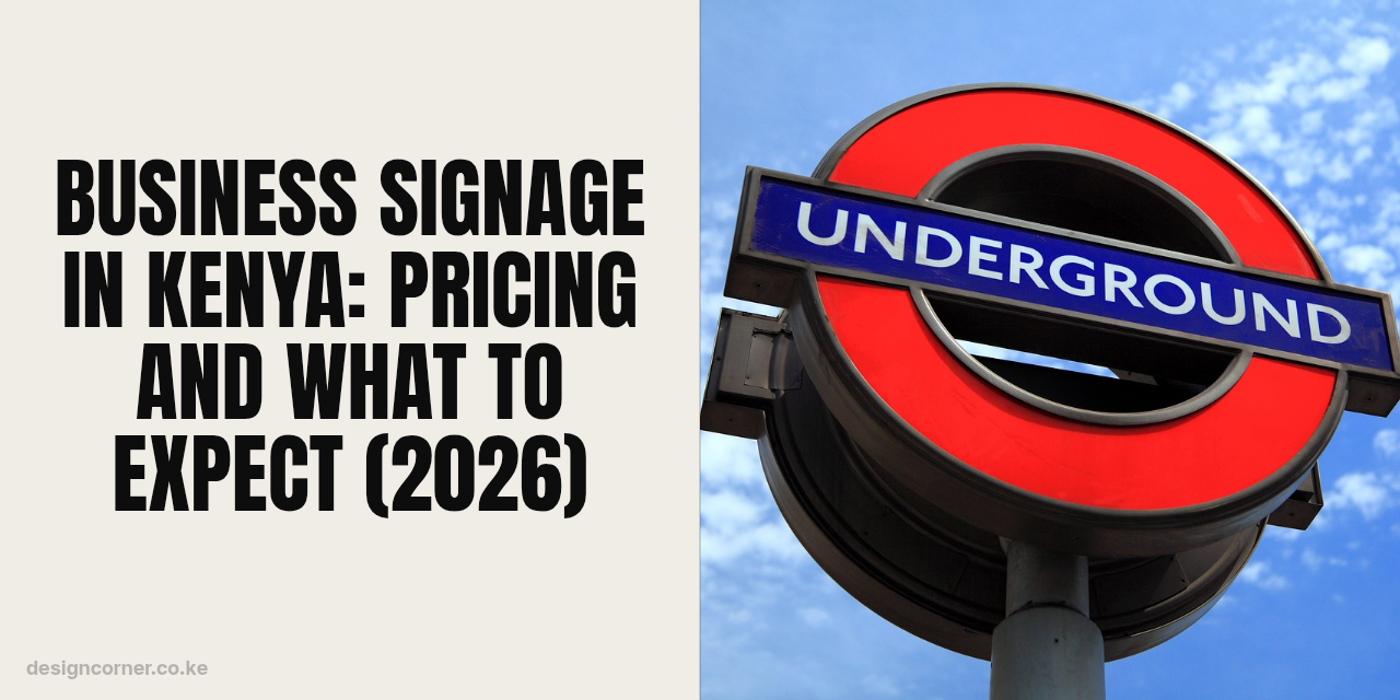 Business Signage in Kenya: Pricing and What to Expect (2026)