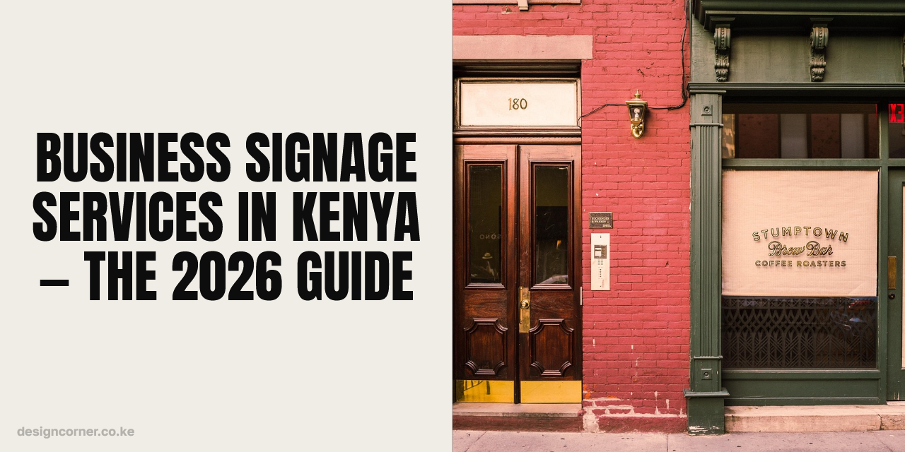 Business Signage Services in Kenya — The 2026 Guide
