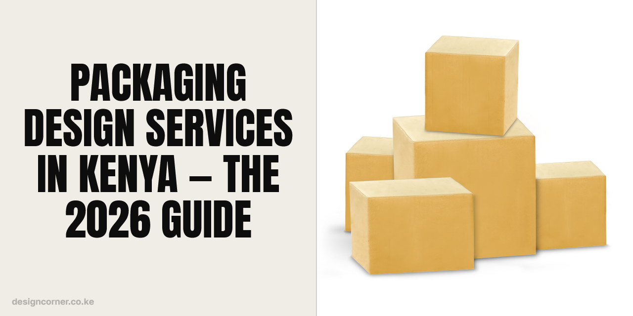 Packaging Design Services in Kenya — The 2026 Guide