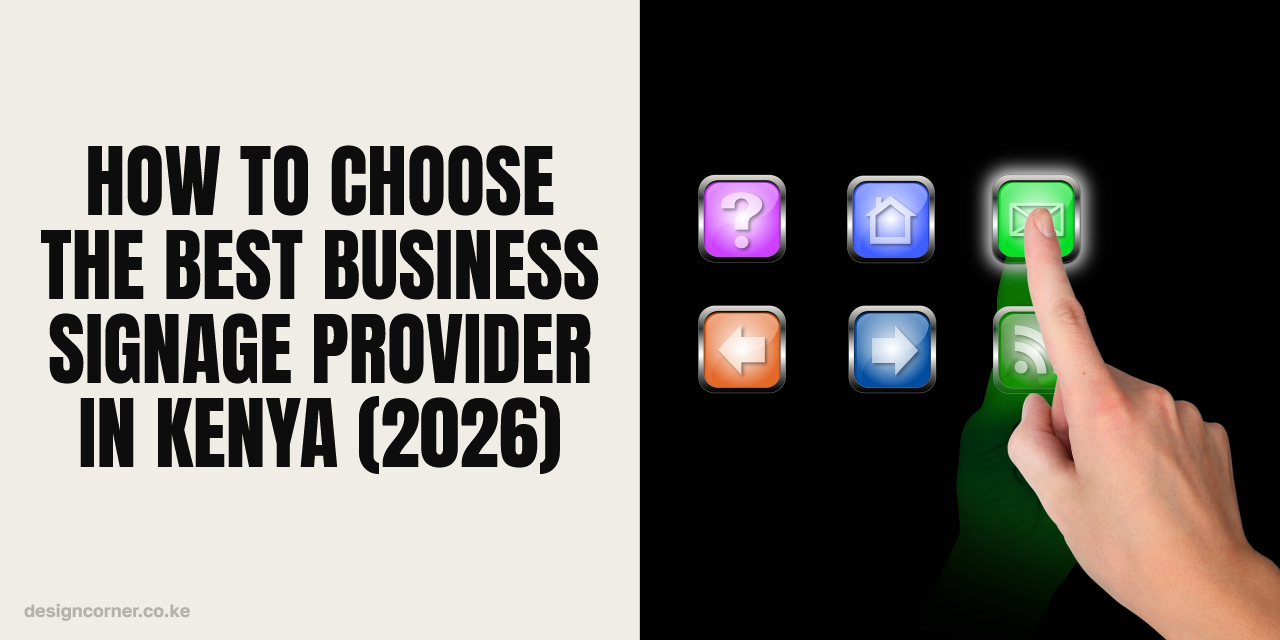 How to Choose the Best Business Signage Provider in Kenya (2026)
