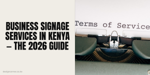 Design Corner Inside Lagos Fashion Week’s Focus On Growing Pan Signage in Kenya