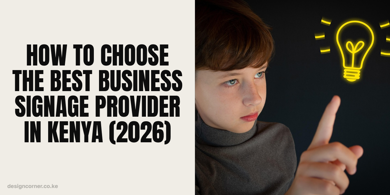 How to Choose the Best Business Signage Provider in Kenya (2026)